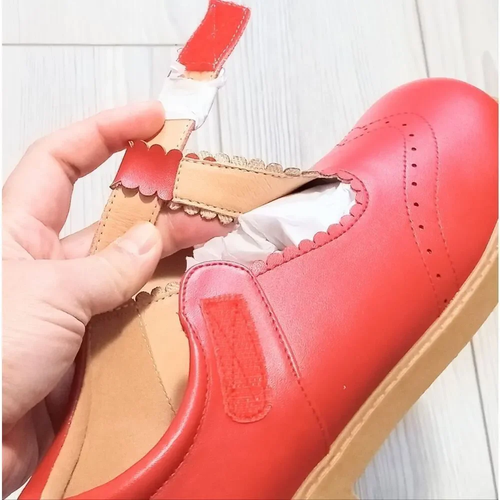 (S-4375) ZBY Kids Mary Jane Sz 4
